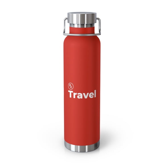Insulated Water Bottle 220oz RX Tavel Vacation 22oz Nurse Doctor Pharmacist