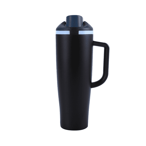 Insulated Water Bottle 40oz,Stainless Steel Leak Resistant Tumbler with Handle & Lid,Double Wall Vacuum Leakproof Travel Coffee Mug,Spill-proof,Insulated Cups,Reusable Insulated,Gifts for Women & Men