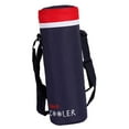 thumbnail image 1 of Insulated Water Bottle Bag Carrier Bag Hiking Camping Drink Tote Bag Red Li, 1 of 9