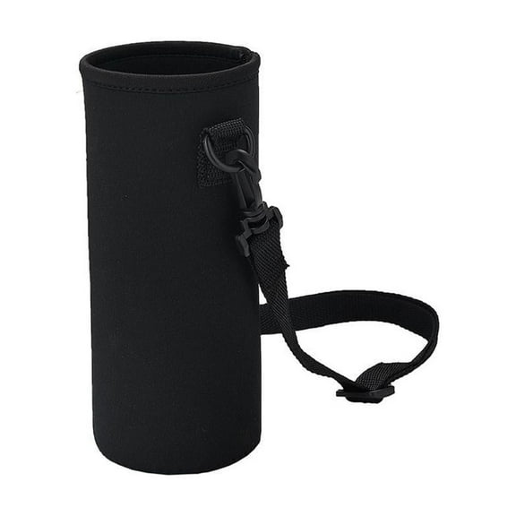 Insulated Water Bottle Carrier, Neoprene Sleeve with Strap, Perfect for Outdoor and Travel