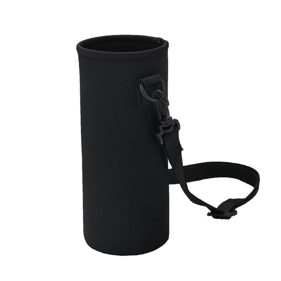 Insulated Water Bottle Carrier, Neoprene Sleeve with Strap, Perfect for Outdoor and Travel