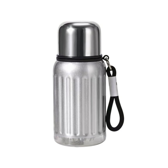Insulated Water Bottle Handheld Cup, Coffee Cup, Stainless Steel Inner Liner, Extra Long Insulated Hot And Cold Water Bottle