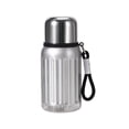 thumbnail image 1 of Insulated Water Bottle Stainless Steel 600 ml Vacuum Sealed Hot Cold Drink Container 2.5 in x 2.5 in x 6.6 in, 1 of 6
