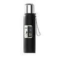 thumbnail image 1 of Insulated Water Bottle, Stainless Steel Tea Infuser Bottle with Handle, Large Capacity 20oz Portable for Travel Outdoor, 1 of 6