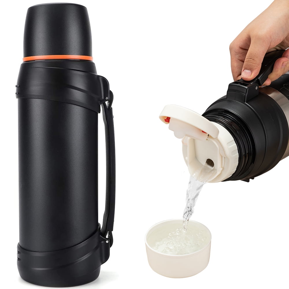 Vacuum Insulated Stainless Steel Water Bottle For Outdoor Activities -  Perfect For Hiking, Camping, And Travel - Keep Your Drinks Cold Or Hot All  Day Long - Temu