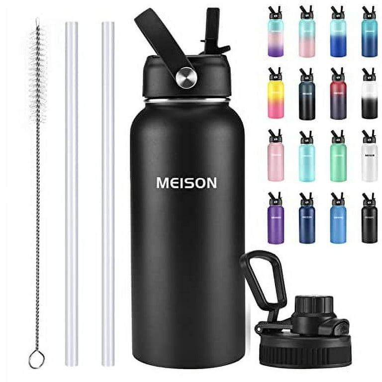 Simple Modern Kids Water Bottle with Straw Lid Vacuum Insulated Stainless  Steel Metal Thermos Bottles, Reusable Leak Proof BPA-Free Flask for School, Summit Collection