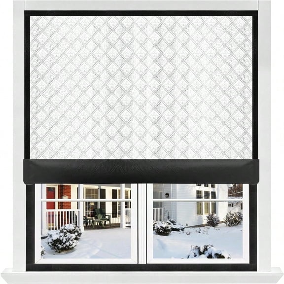 Insulated Window Cover Sunmoxia Upgraded Oxford Cloth Waterproof Thermal Insulated Blackout Window Insulation kit Fits up to 24x36 inch Windows to Keep Warm in Winter