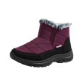 thumbnail image 1 of Insulated Winter Boots for Women - -Lined Cold Weather Outdoor Footwear With Low Heel Pull-On Design, 1 of 9