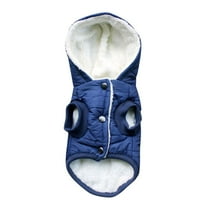 Insulated Winter Dog Coat Warm Padded Vest for Small Breed Puppy Pet Apparel Cozy Cold Weather Outerwear