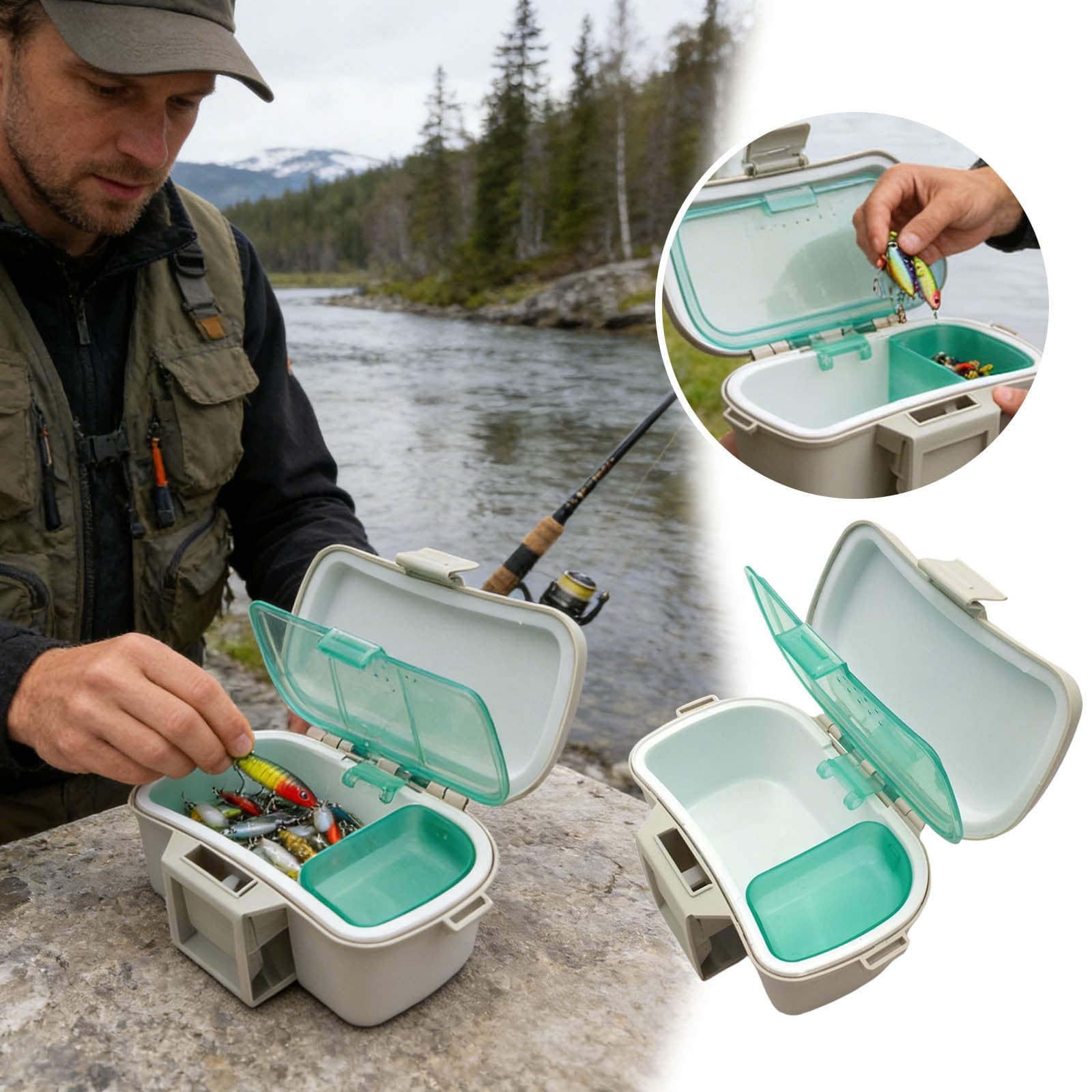 best tackle boxes for kayak fishing Wilderness Systems Krate If you want to be able to hold two 3600/3700 tackle boxes Paddler's Edge: Kayak Crates |
