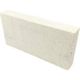 thumbnail image 1 of Insulating Fire Brick, Heat Insulation Block, Low Thermal Conductivity, 1.25" x 4.5" x 9" Split, Single Pack, 2600-F Rated, for Kilns, Forges, Furnaces, Soldering, 3146P, 1 of 7