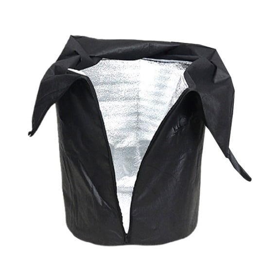 Insulating Plant Pots Wraps Stable Frost Guard with Zippers for Container Plant