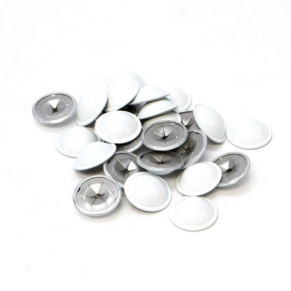 Insulation Dome Cap Washers (100, White)