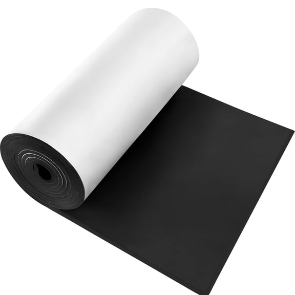 Insulation Foam Padding Roll Black 12x59x1/2 Inch 1 Count