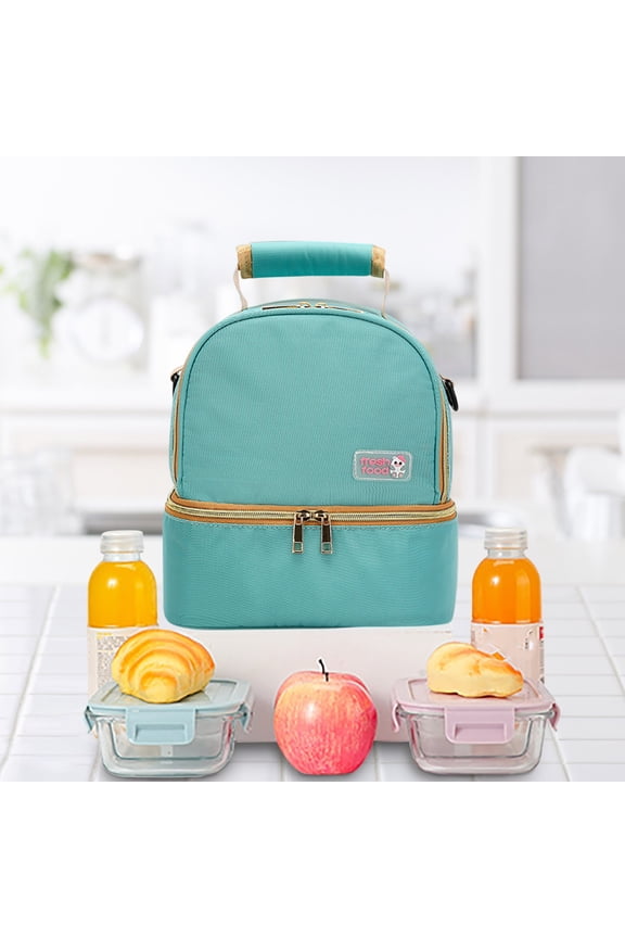 Insulation Milk Bag Backpack, Double-Layer Breast Milk Storage Backpack, Keeps Milk Fresh with Polymer 3-Layer Insulation, Perfect for Working Moms and Fresh Milk Transport