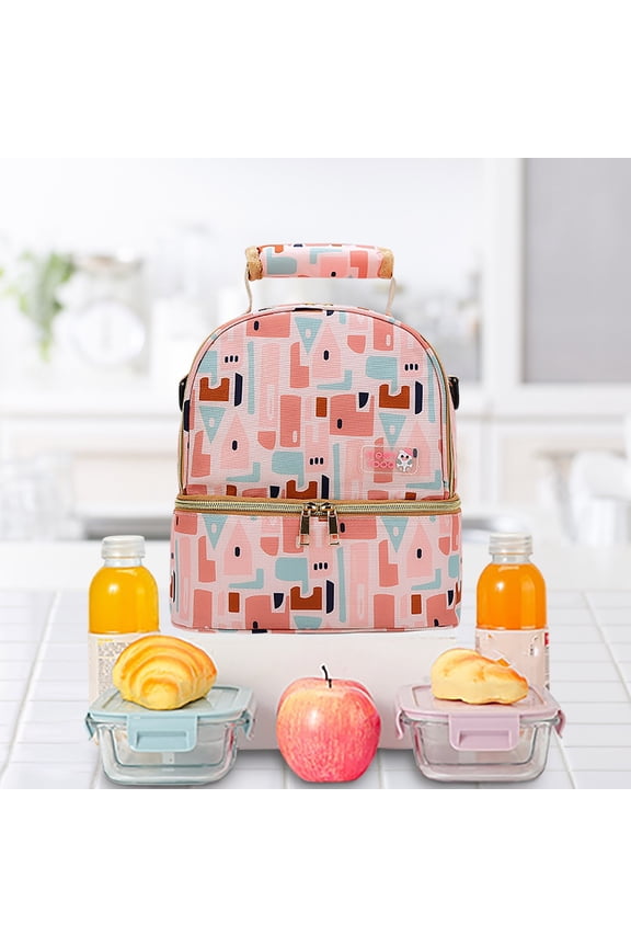 Insulation Milk Bag Backpack, Double-Layer Breast Milk Storage Backpack, Keeps Milk Fresh with Polymer 3-Layer Insulation, Perfect for Working Moms and Fresh Milk Transport