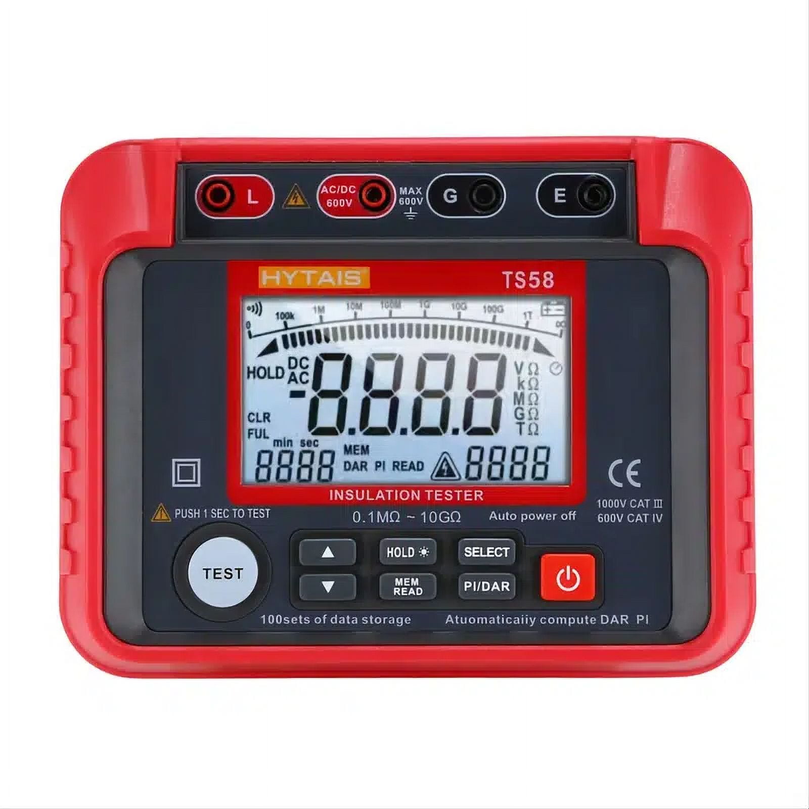 Insulation Resistance Tester, Digital Resistance Meter, Grounding Insulation Resistance Tester, Digital Resistance Meter, Grounding