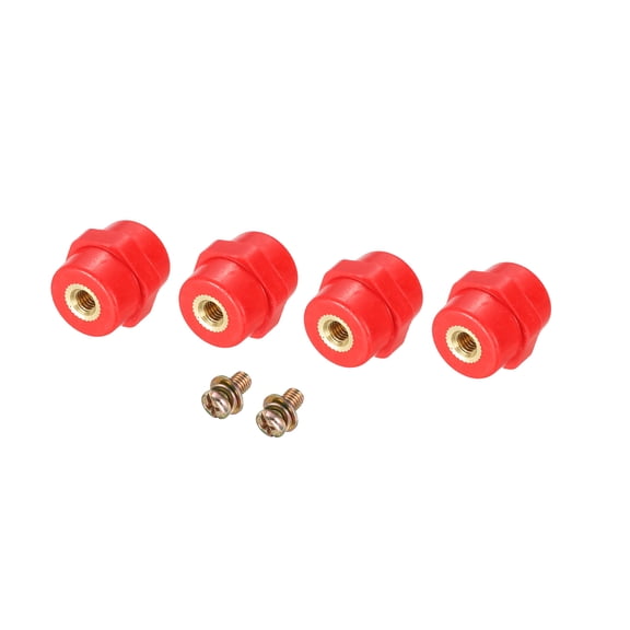 Insulator 4pcs SM20 High Strength Standoff Insulators with M5 Screw for Power Distribution Cabinet