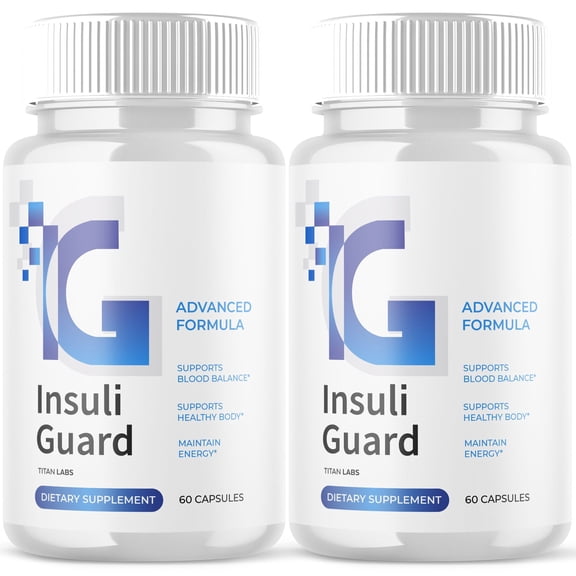 Insuli Guard Advanced Formula Blood Support for Health and Wellness InsuliGuard 120 Capsules