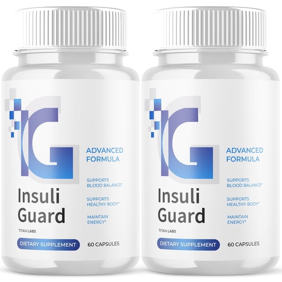 Insuli Guard Advanced Formula Blood Support for Health and Wellness InsuliGuard 120 Capsules