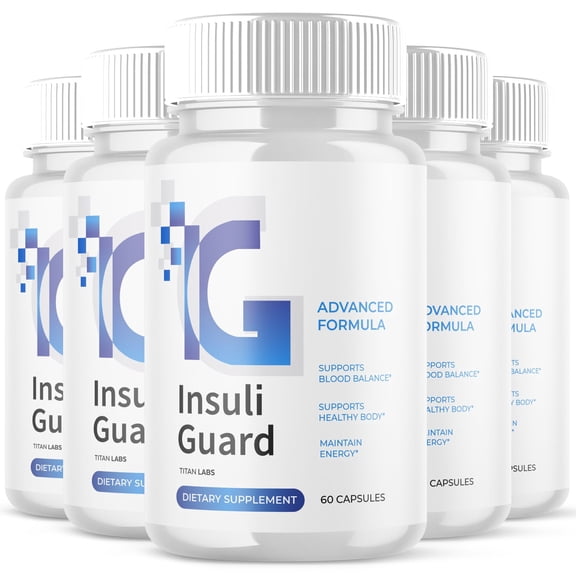 Insuli Guard Advanced Formula Blood Support for Health and Wellness InsuliGuard 300 Capsules