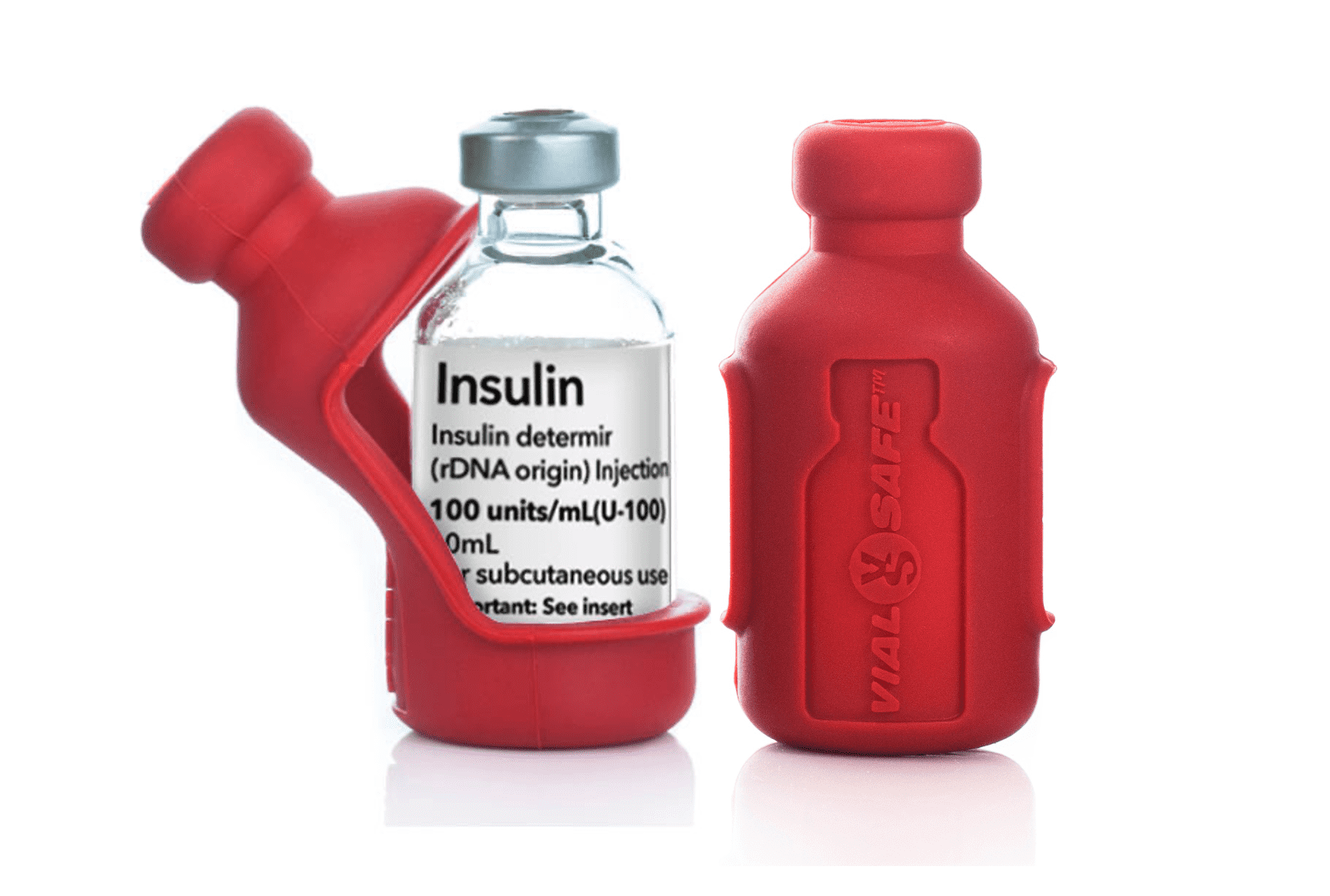 Item 18558 - High Alert Insulin Bin - 1405 Red