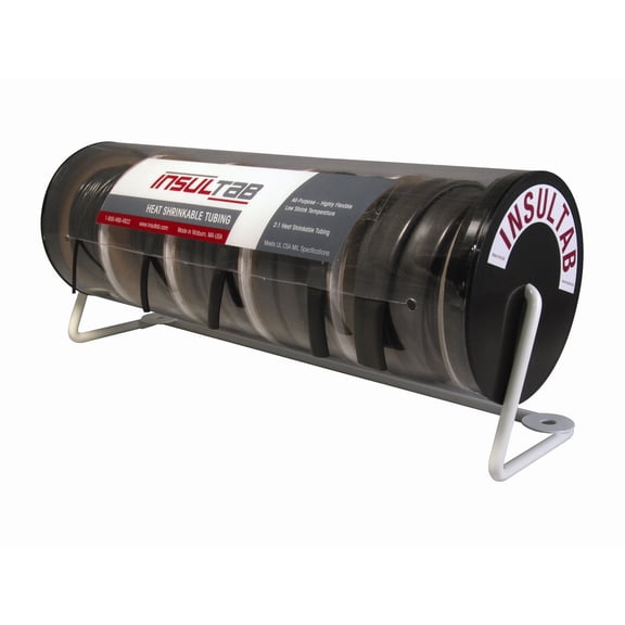 Insultab 30-PP-105 HS-105 Polyvinylchloride Heat Shrink Tubing Assortment (5 Mini-Spools) CA3