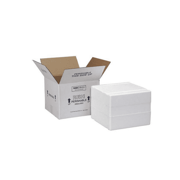 Insultaed Multi-Depth Bio Shipper Foam & Carton
