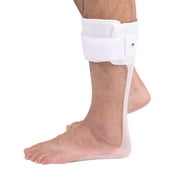 Insunen AFO Drop Foot Brace, Medical Ankle Foot Orthosis, Lightweight Foot Support Stabilizer, Drop Foot Postural Correction Brace for Men and Women White/S-Left