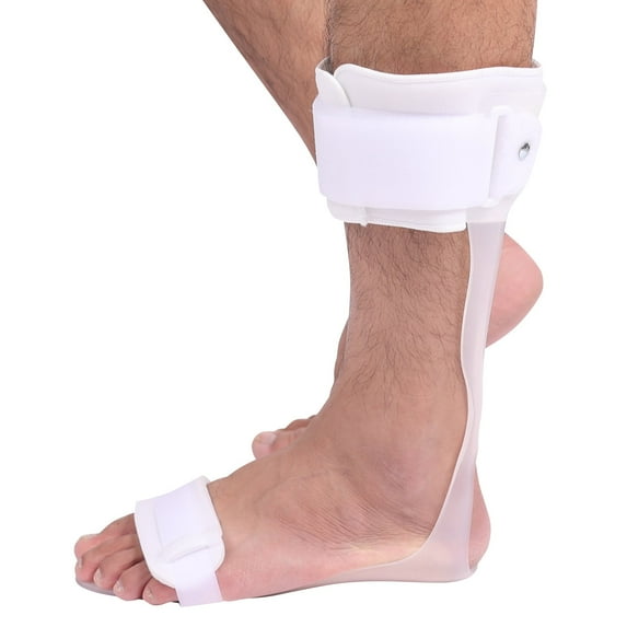Insunen AFO Leaf Spring Splint, Drop Foot Brace Medical Ankle Foot Orthosis Postural Correction Recovery (M/Left)