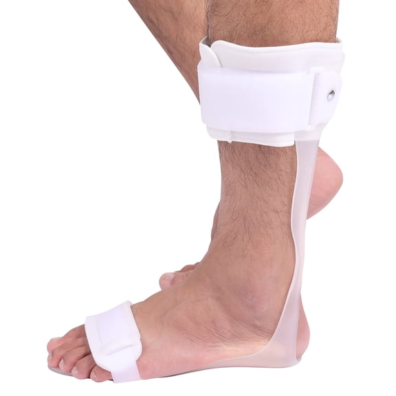 Insunen AFO Leaf Spring Splint, Drop Foot Brace Medical Ankle Foot Orthosis Postural Correction Recovery (M/Left)