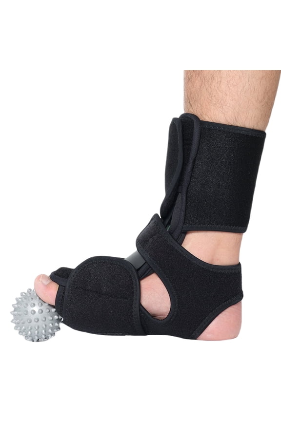 Dorsal Night Splint for Plantar Fasciitis Pain Relief, Achilles Tendon Stretcher Boot for Unisex Adult (S/M)