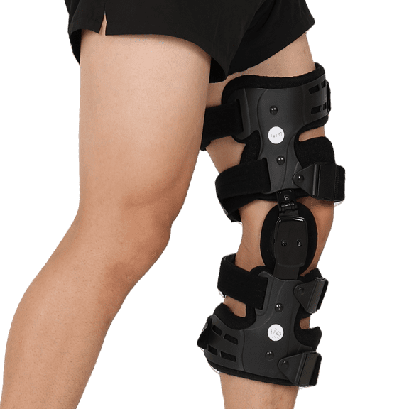 Insunen Lateral Unloader Knee Brace for Osteoarthritis & Bone on Bone Joint Degeneration Offloader with Built in Hex Key L1851 L1843 Outside, Left