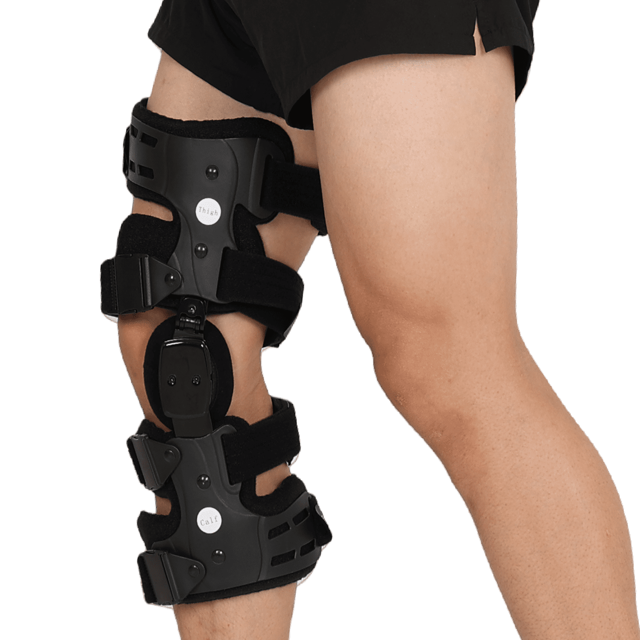 Insunen Lateral Unloader Knee Brace for Osteoarthritis & Bone on Bone Joint Degeneration Offloader with Built in Hex Key L1851 L1843 Outside, Right