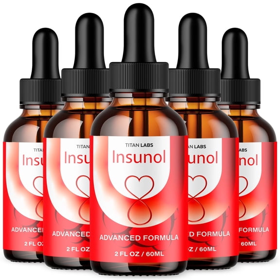 Insunol Advanced Formula Drops Blood Balance Support Supplement 150 Servings