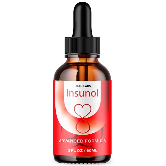 Insunol Advanced Formula Drops Blood Balance Support Supplement 30 Servings