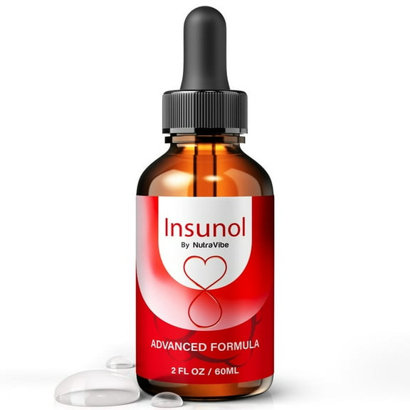Insunol Drops  Daily Liquid Formula with a Clean, Natural Blend to Support Natural Flow, Balanced Levels & Healthy Circulation | Convenient for Consistent Use (30 Servings)