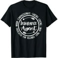 thumbnail image 1 of Insurance Agent Life Appreciation Vintage T-Shirt Men women T-shirt black, gift. Sizes: S, M,L, XL, 2XL, 3XL, 4XL, 1 of 4