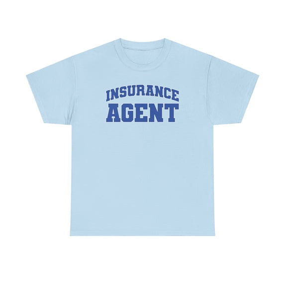 Insurance Agent Shirt Gifts Tshirt Crew Neck Short Sleeve