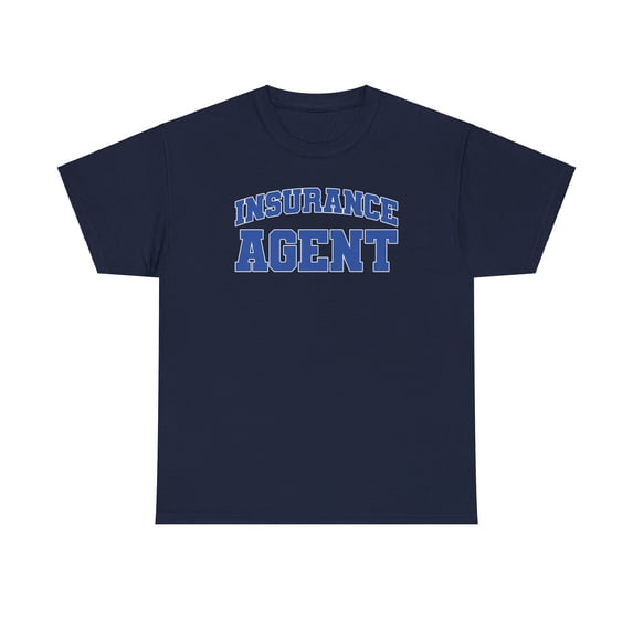 Insurance Agent Shirt Gifts Tshirt Crew Neck Short Sleeve
