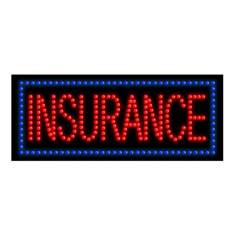 Progressive Insurance Led Sign Insurance-LED Dots Sign Made in USA - Walmart.com