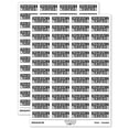 thumbnail image 1 of Insurance Verified Sticker Set - White - Gloss Finish - 1.25" Mini, 1 of 7