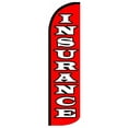 thumbnail image 1 of Insurance Windless flag Without Pole Advertisement /Business Flags | Feather Flag |, 1 of 5