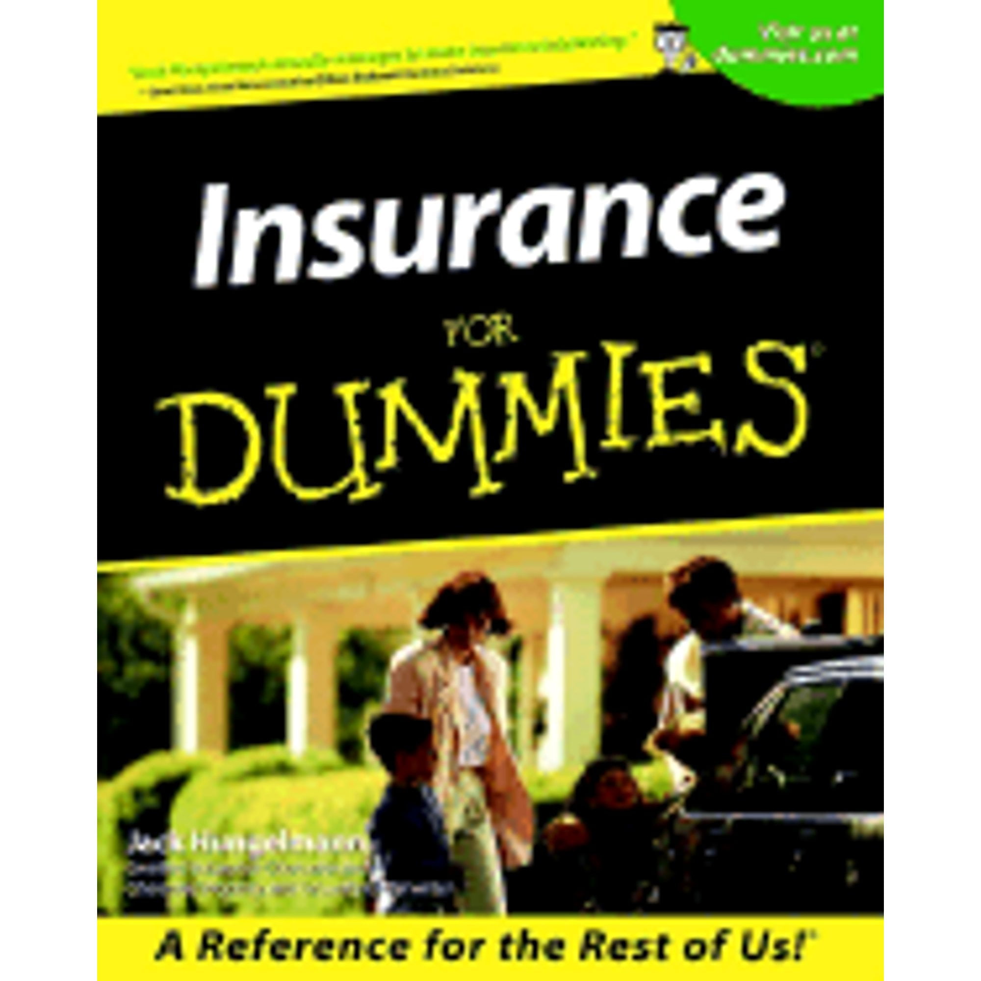Pre-Owned Insurance For Dummies? (Paperback) 0764552945 9780764552946