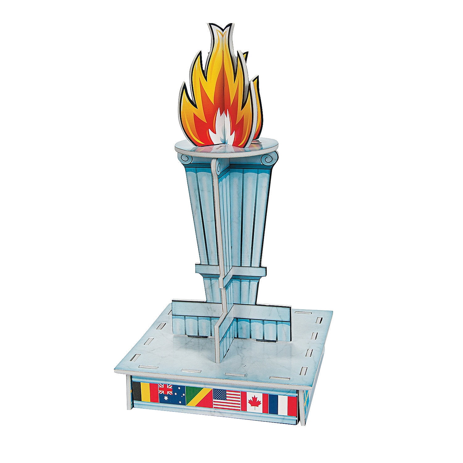 Torch Decor Int'L Games Torch Centerpiece, Party Decor, 1 Piece - Walmart.com