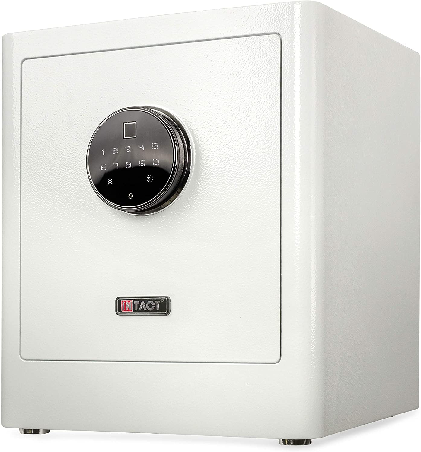 Intact - Compact Quick Access Biometric Fingerprint Security & Gun Safe With Nex-Gen Full Keypad Module Tall