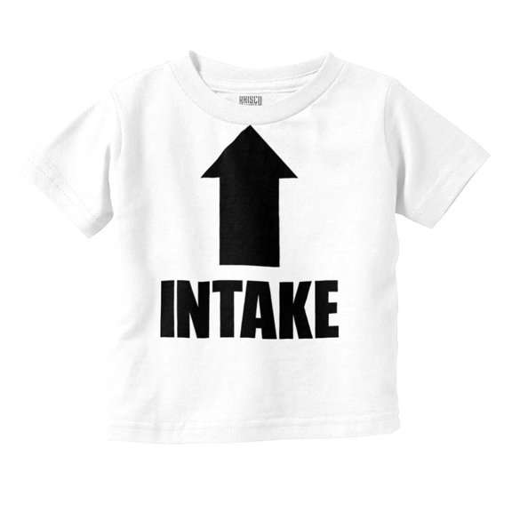 Intake Arrow Hungry Hangry Funny Toddler Boy Girl T Shirt Infant Toddler Brisco Brands 3T