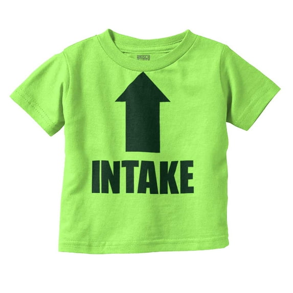 Intake Arrow Hungry Hangry Funny Toddler Boy Girl T Shirt Infant Toddler Brisco Brands 3T