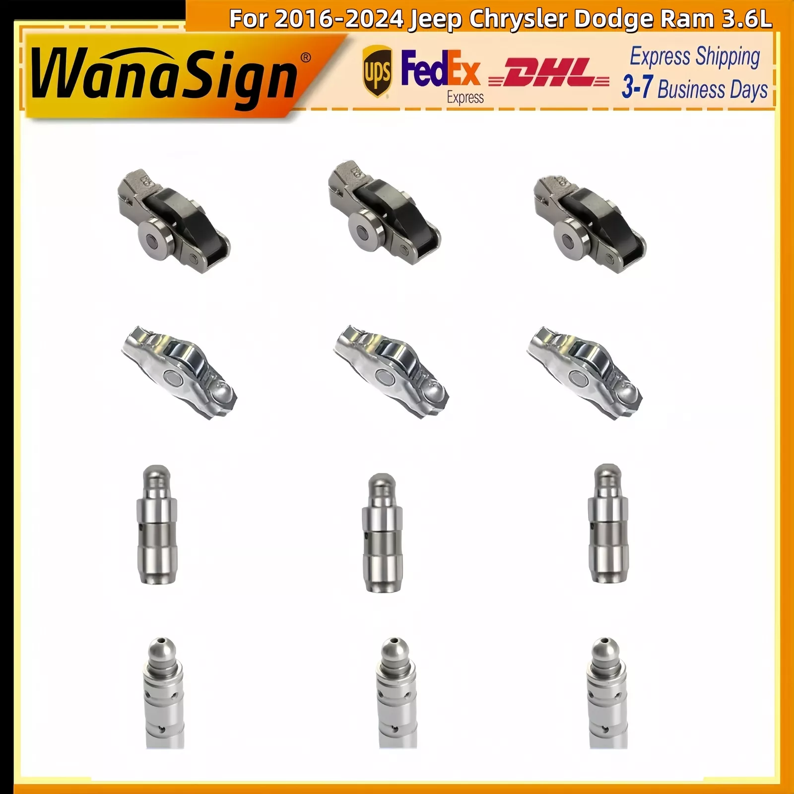 Intake & Exhaust Lifters Rocker Arms For Jeep Chrysler Dodge Ram ...