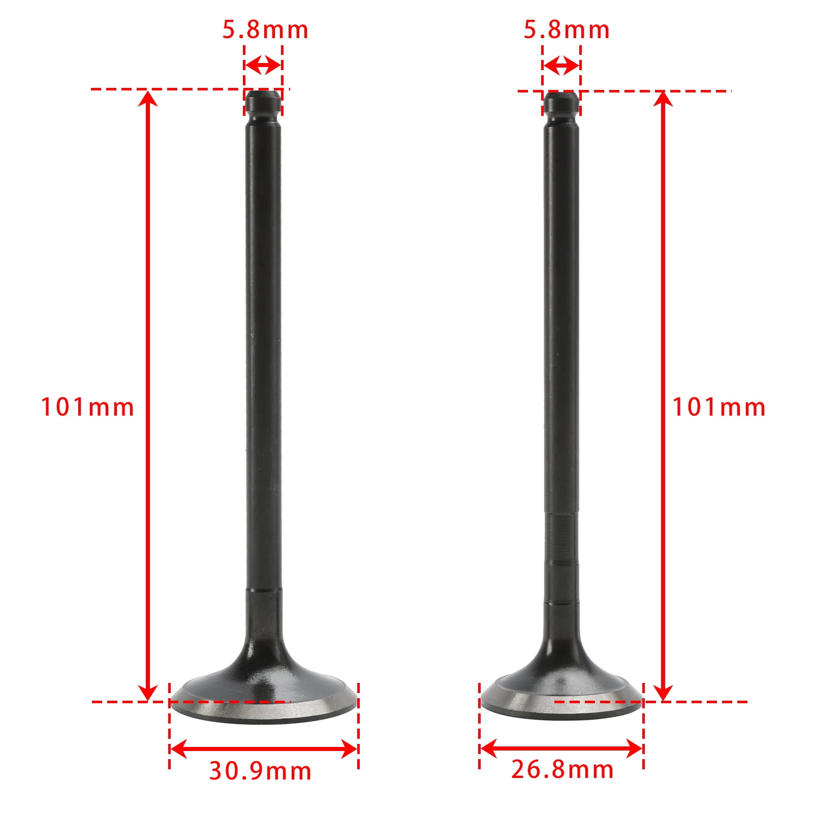 Caltric Exhaust Valve For Polaris Sportsman 500 & More – Replacement Part For ATV & UTV Models 2004-2014 1 thumbnail image